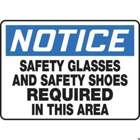Accuform OSHA NOTICE SAFETY SIGN SAFETY MPPE835XL MPPE835XL